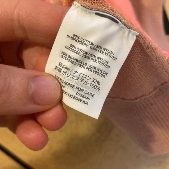 J. Crew collection Women's Floral sheer sleeveless blouse Top size‎ small - Picture 7 of 7